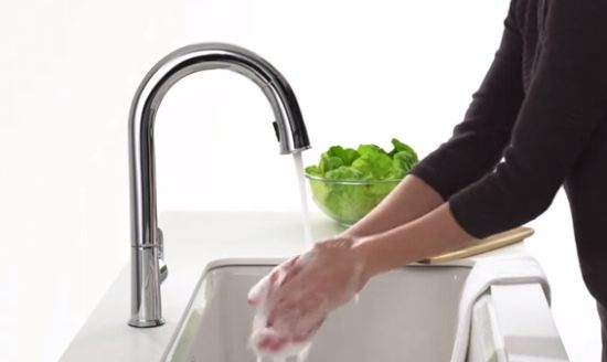 Modern Touchless Kitchen Sink Faucet